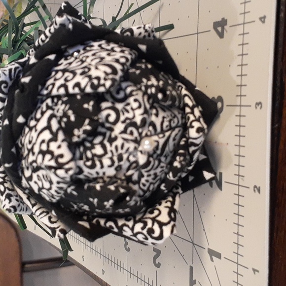 #14 Quilted Pinecone Shaped Christmas Decor. Approximately 3"x4". - Picture 2 of 3